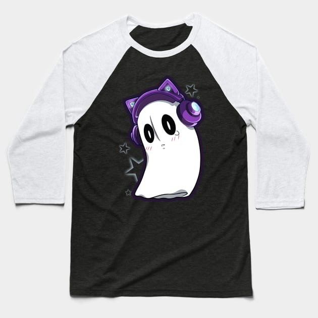 Napstablook time Baseball T-Shirt by sarahchibi